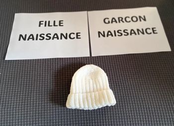 Bonnet naissance 1 mois