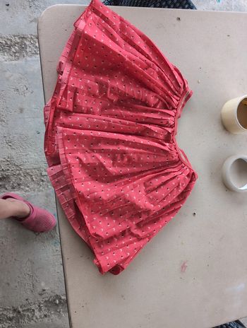 Jupe rouge