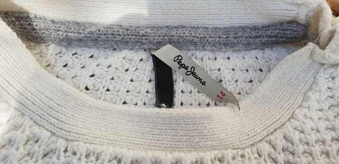 Pull poncho 14ans pépé jeans - photo numéro 4