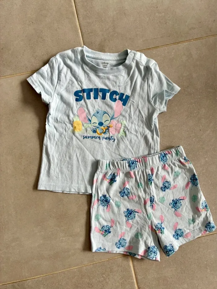 Pyjama short stitch 18M 86 cm