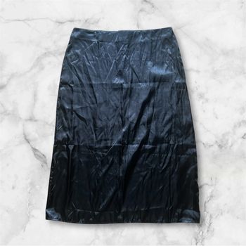 Jupe satin longue
