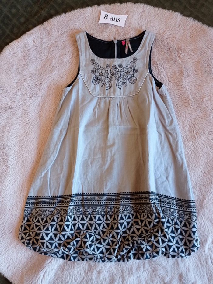 Robe grise Orchestra 8 ans