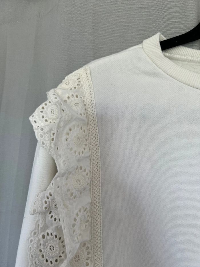 Sweat blanc - photo numéro 3