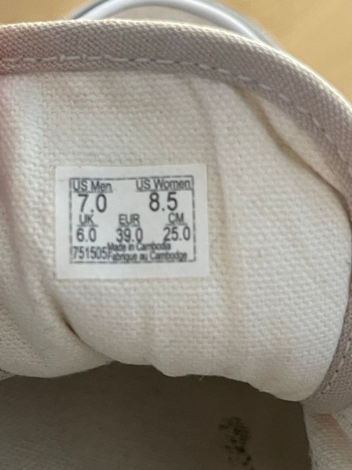 Baskets Vans beige - photo numéro 8