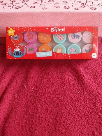 Set de 12 tampons de Noël stitch