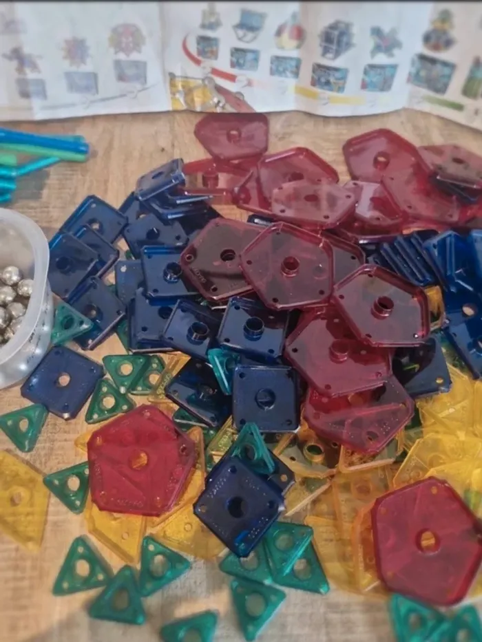 Geomag 200 pièces jeu de construction - photo numéro 3