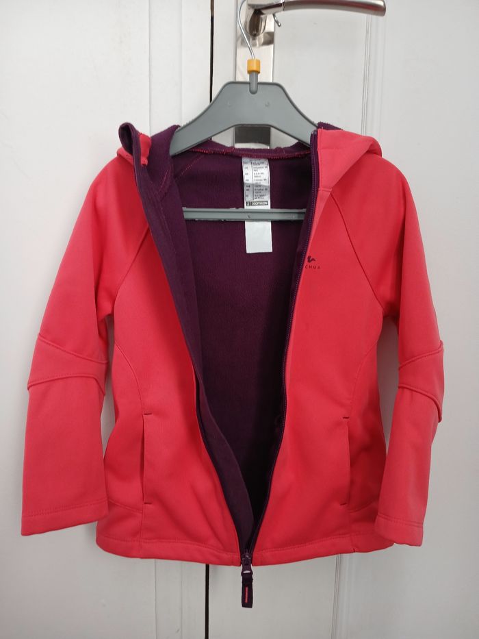 Veste polaire deperlante avec capuche et poches - photo numéro 2