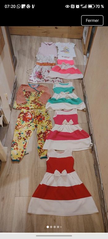 Lot fille 5-6 ans 