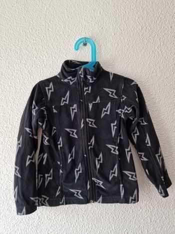 polaire noire éclair Tissaia