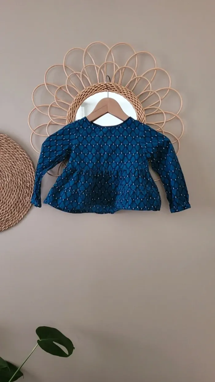 Blouse fille Okaïdi 3 ans excellent état