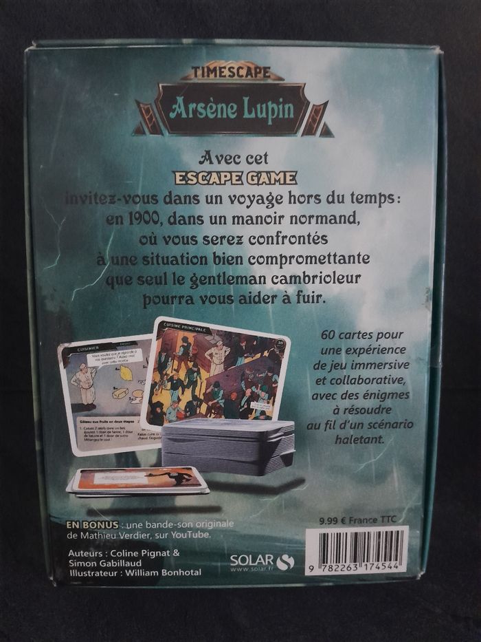 Escape game Arsène lupin - photo numéro 2
