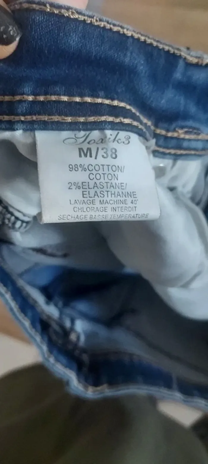 Jeans femme T.38 - Toxik3 - photo numéro 7
