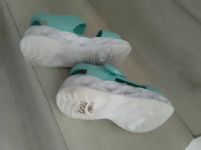 Sandales Skechers 26 bleu tuquoise - photo numéro 6