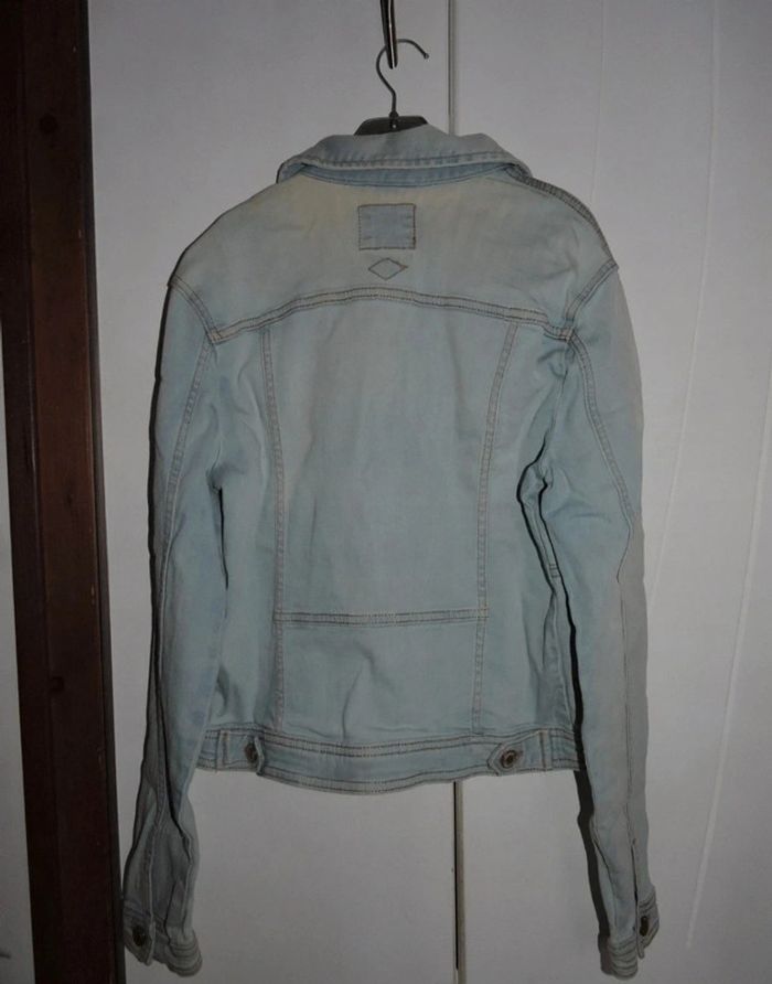Veste en jean bleu clair - photo numéro 3