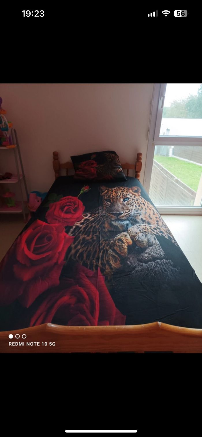 Draps housse et taie d’oreiller
