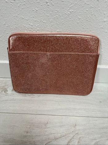 Grande pochette rose pailletée pour ordinateur ou autres  Newlook  35*26 cm