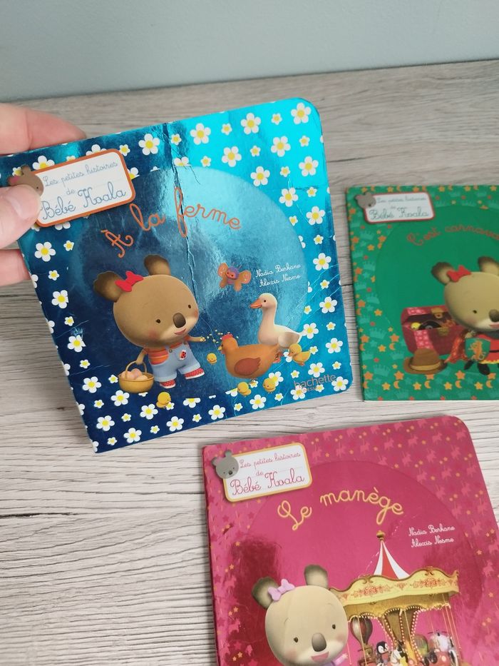 Lot de 3 livres bébé koala - photo numéro 2