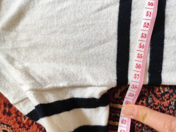 Superbe marinière femme taille M oversize - photo numéro 8