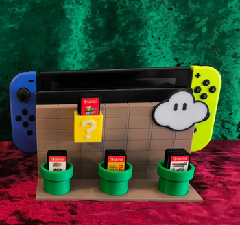 Station d’accueil Switch style Mario Bros – Impression 3D