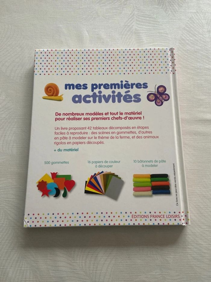Livre de mes premières activités - photo numéro 2