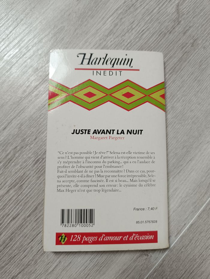 Livre Harlequin inédit - photo numéro 2