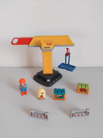PLAYMOBIL 123 Grue de Chantier 🏗