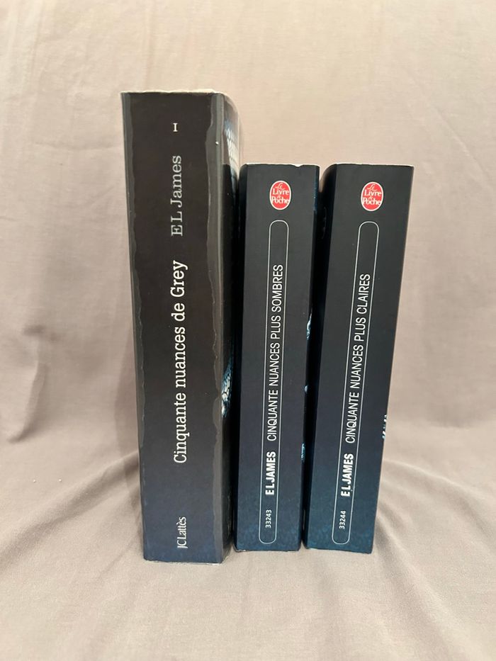 Lot 3 livres cinquante nuances fifty shades - photo numéro 2