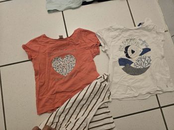 Lot tshirt 2 ans