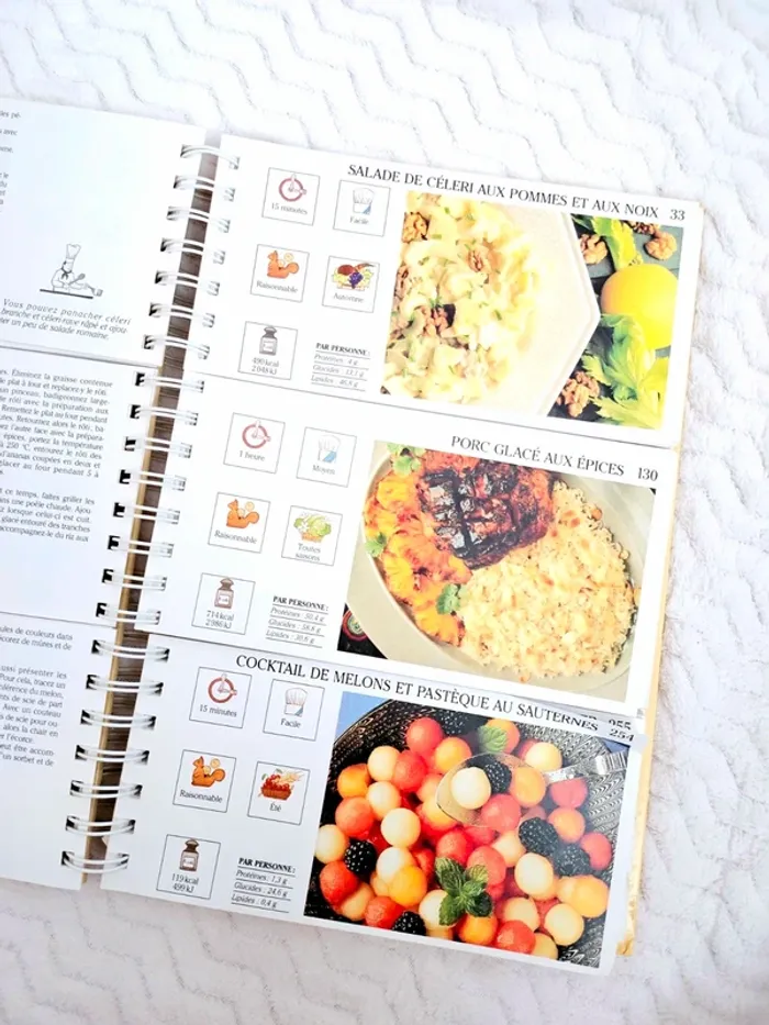 Lot de 3 livres de cuisines excellent état - photo numéro 13