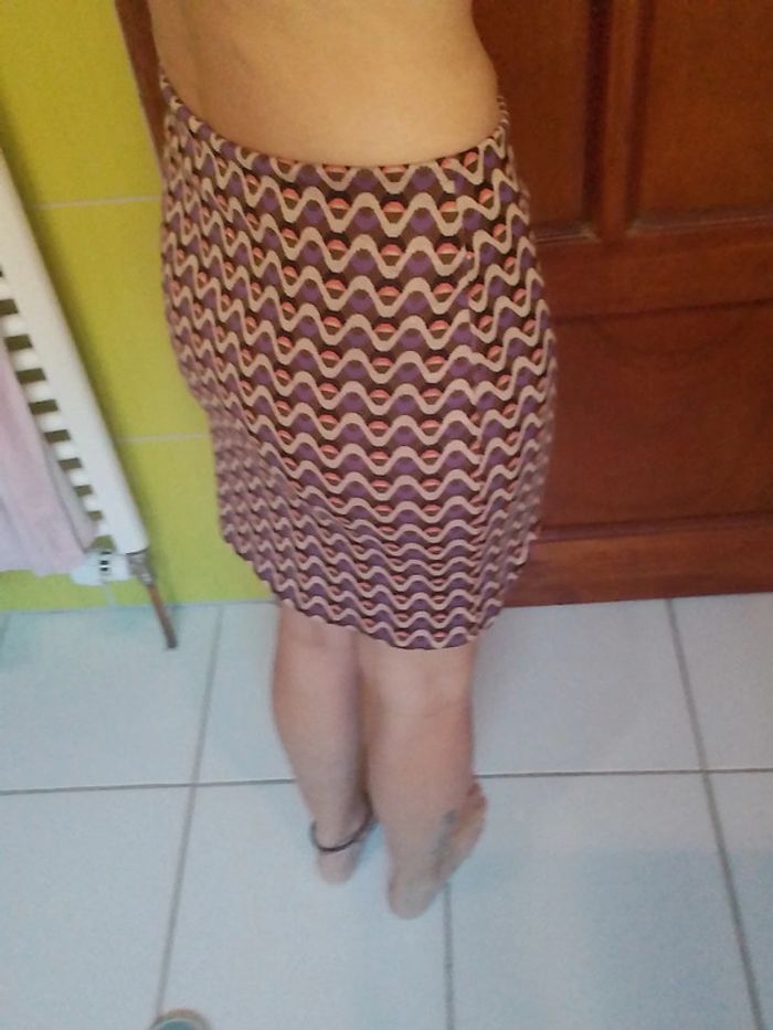 Jupe femme multicolore Psychédélique Pimkie - photo numéro 4