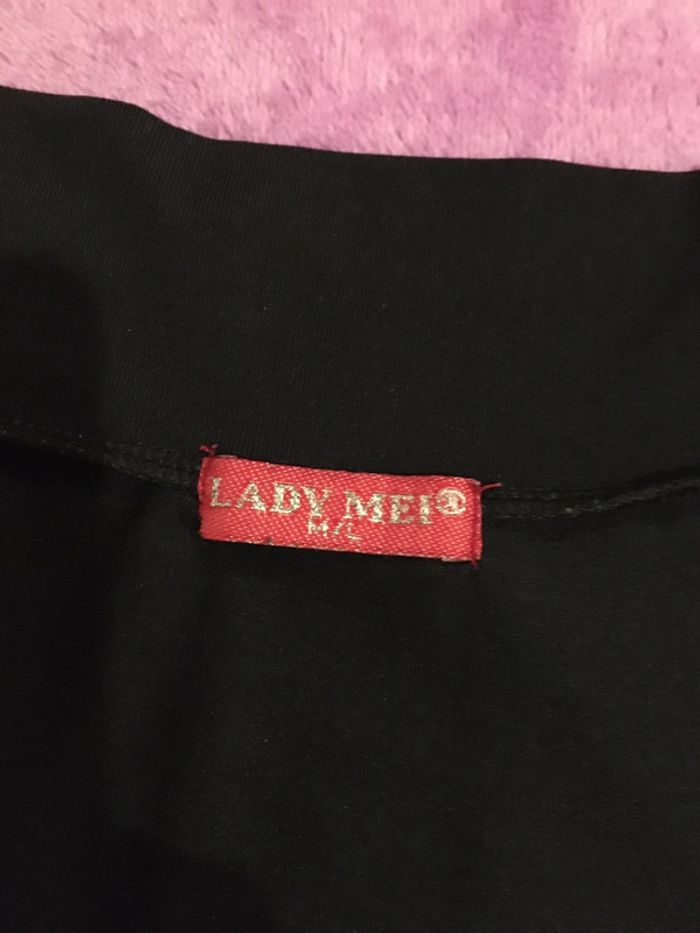 Tee-shirts noir extensible à motifs - photo numéro 8
