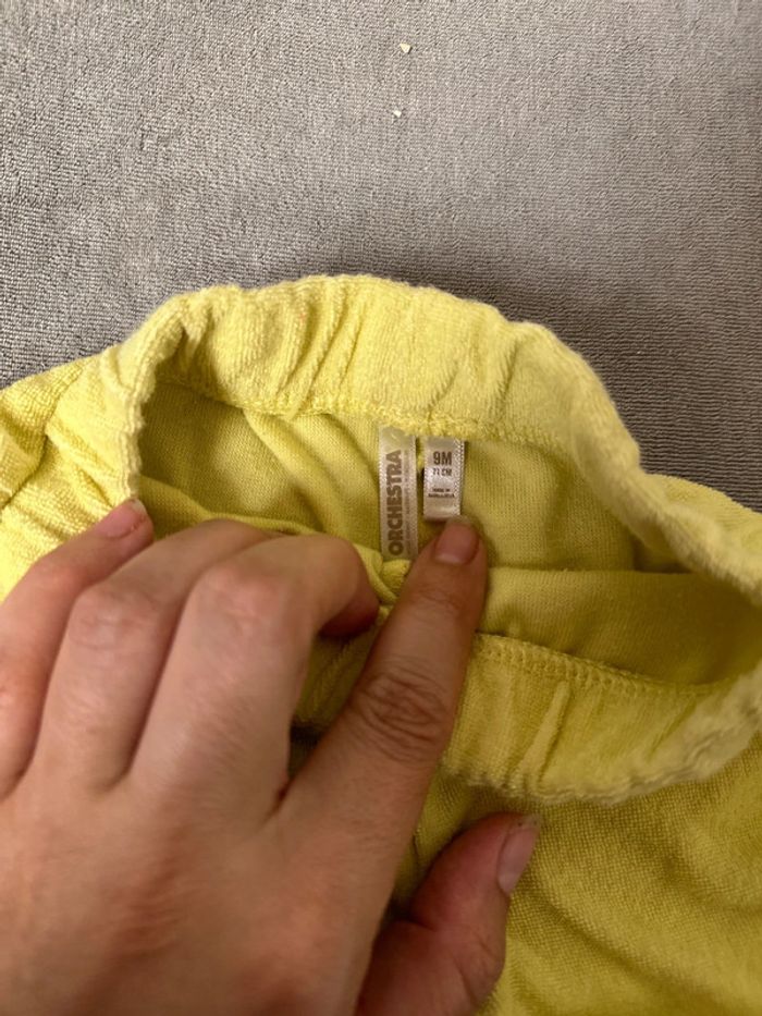 Short éponge orchestra taille 9 mois - photo numéro 2