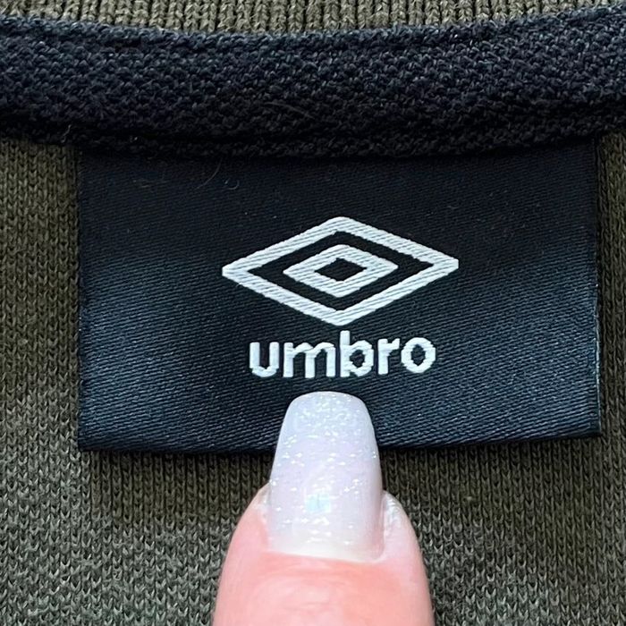 Polo/t.shirt kaki Umbro pour homme, taille L - photo numéro 4
