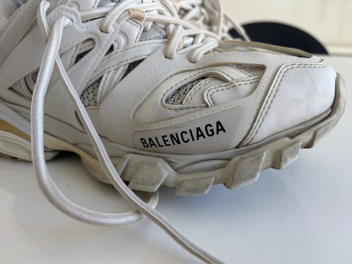 Balenciaga Track 2 blanches/grises/argentées – Taille 38 - photo numéro 11
