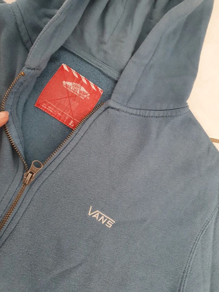 Veste zippée a capuche garçon 14 ans Vans LYA - photo numéro 4