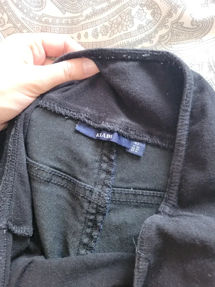 Pantalon grossesse kiabi taille 42 - photo numéro 2