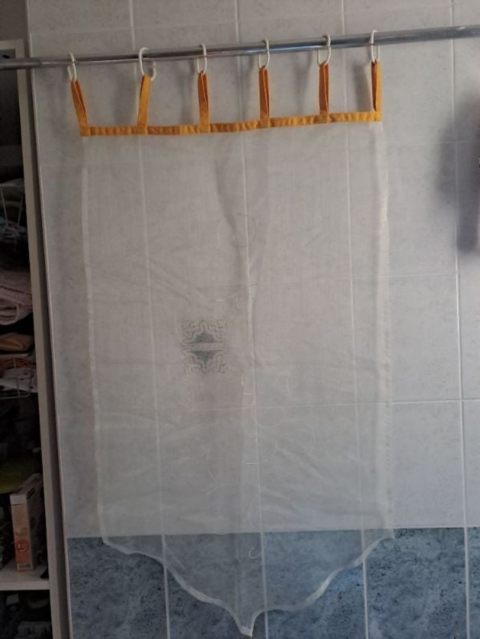 Lot de 2 rideaux voilages