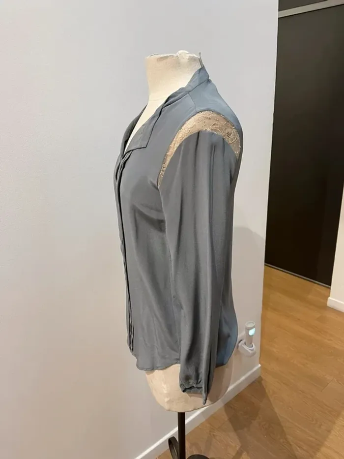 Superbe Blouse en soie Pablo Gérard Darel 🌸 36 - photo numéro 5