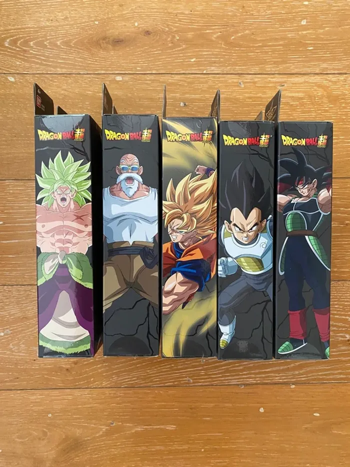 Figurines DBZ Dragon ball Stars - Bardock Broly Goku Vegeta Roshi Bandai 20s - photo numéro 2