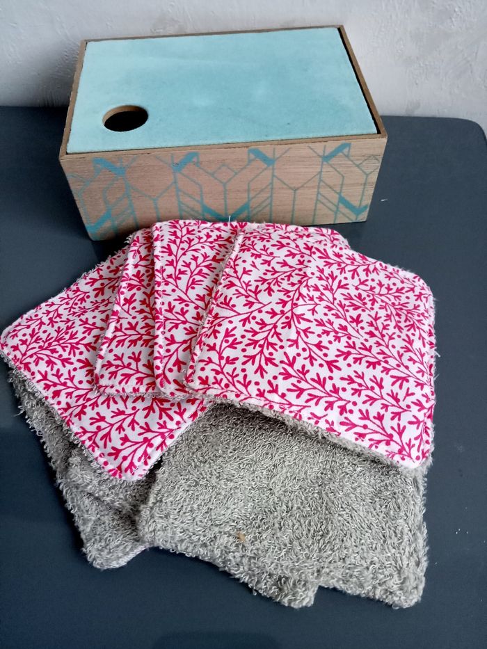 Lingettes démaquillantes fait main - photo numéro 2