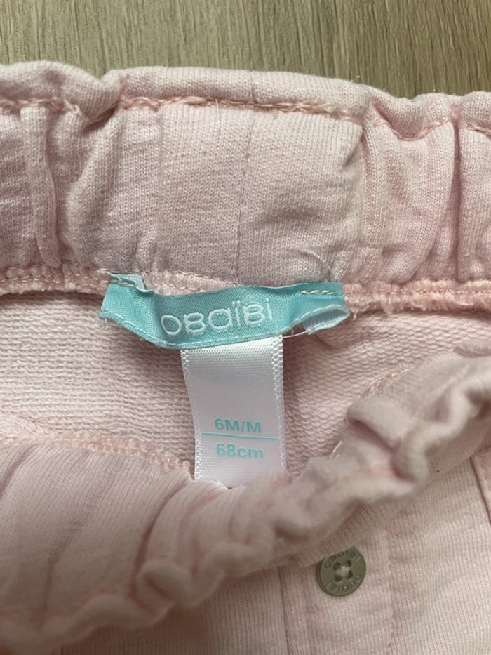 Pantalon Obaïbi rose 6 mois - photo numéro 3