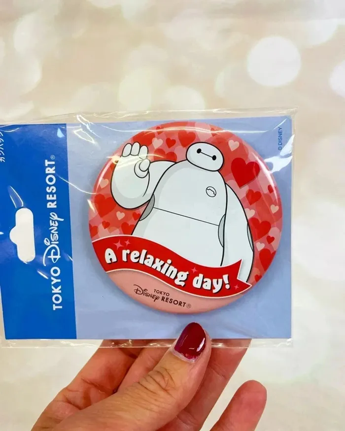 Badge Rare Baymax Tokyo Disneyland - photo numéro 2