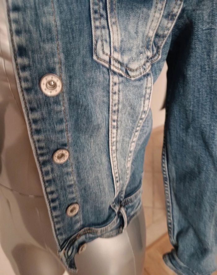 Veste jean femme t s - photo numéro 3
