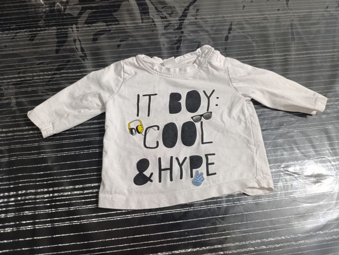 Lot de tee shirt manches longues 3 mois