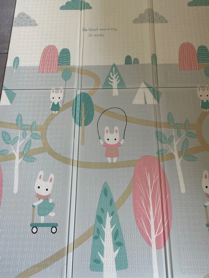 Tapis de parc épais pour enfants - photo numéro 2