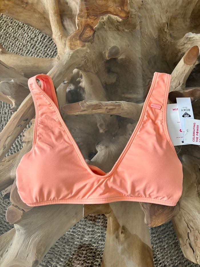 Haut de maillot de bain Roxy corail XS