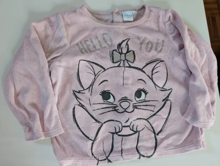 Pyjama velours Disney chaton Marie Aristochats fille 3 ans - photo numéro 4