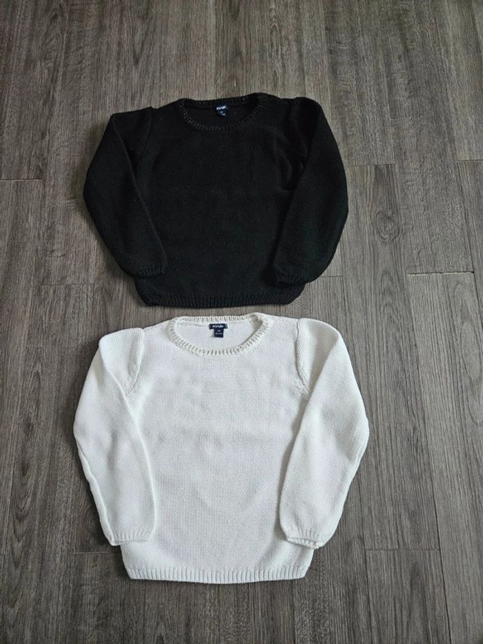 Lot de 2 pulls fille taille 5 ans