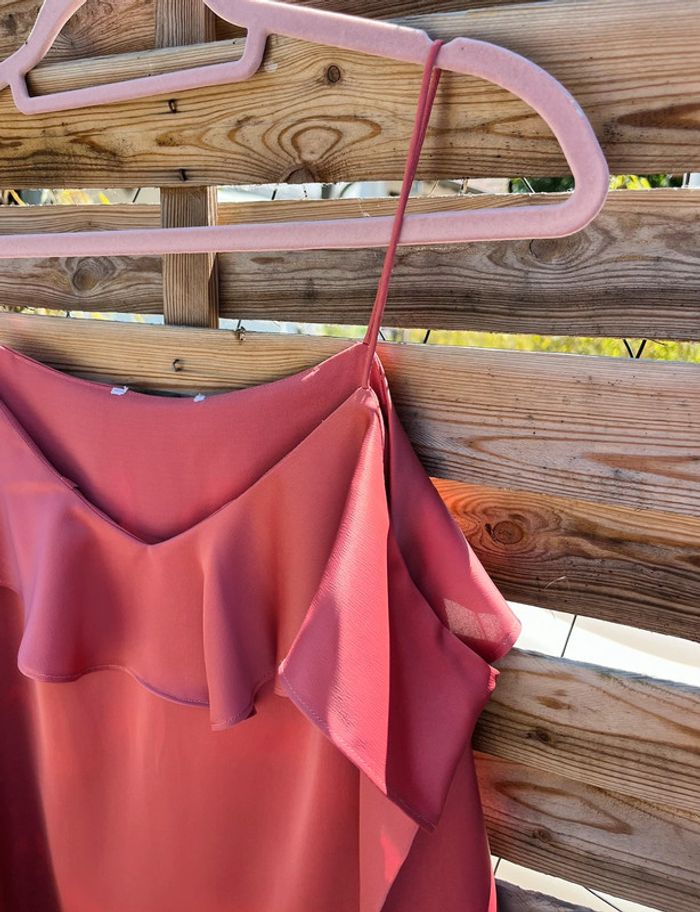 Top à volant - Taille L - photo numéro 2