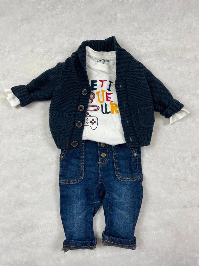 Tenue garçon « gamer » 3 mois